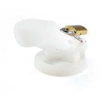 Unlock a new realm of control with this ergonomic silicone cage. Its tight fit prevents slipping, while stretchy rings offer comfort all day. Available in playful colors for enhanced dynamics.