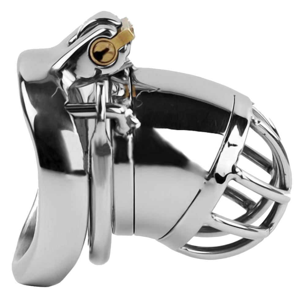 Experience the strict embrace of steel male chastity with our cold, rigid kit designed to enhance your psychological journey of control. Unlock the possible depths of restraint with this secure, contoured kit.