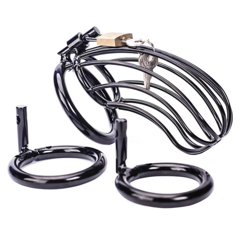 Experience unparalleled control with our big, metal penis kit designed for Chastity. This feminine-inspired device will blow you away as it helps you delay gratification. Say goodbye to rotten temptations and embrace a surprising journey of self-discipline!