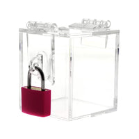 Secure your device electronic keys with our Clear Acrylic Key Safe. This sleek electro penis accessory is easy to navigate with its combination lock, making you the enemy of temptation. Visit our website for excellent service that will ignite your tinder of desire.