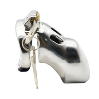 Little Steel Finger Holy Trainer Male Chastity Device Lock The Cock Cage Product Image 10