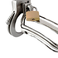 Elevate your intimate play with our Adjustable Personal Prison Metal device. Ideal for cuckold couples and lovers exploring new boundaries, this kit suits both virgins and those dating in dominance.