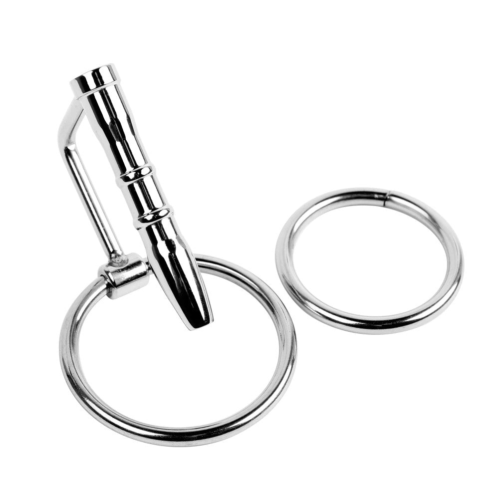 Come In Steel Penis Plug  Lock The Cock