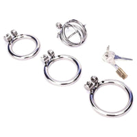 Designed for the short male, this cage sissy features an ergonomic opening and tubes that align perfectly with your urethra for comfortable urinating. Its compact design keeps your turtle securely caged, ensuring ultimate control.