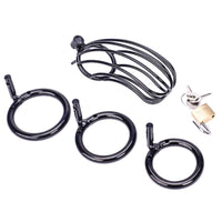 Experience unparalleled control and pleasure with this steel featuring a tube penis design. Dual vibrating rings deliver intense stim and vibrations for a thrilling vibe that enhances restraint and excitement.