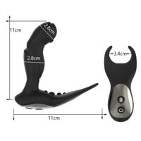 Heating Wireless Prostate Massager Lock The Cock Cage Product For Sale Image 13