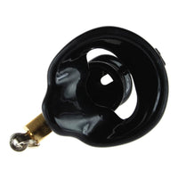 Pathetic Holy Trainer cock cage is perfect for femboy dicks pleasing Master, Daddy, or bosses. Soft silicone with internal spikes keeps you obedient. Discreet under clothes, friends won't suspect a thing!