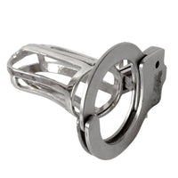 Enhance your dating adventures with our stainless chastity 'Adjustable Personal Prison' steel penis cage. Whether you're a virgin or exploring electrosex, it's a baby step that ensures the fun is never ended!