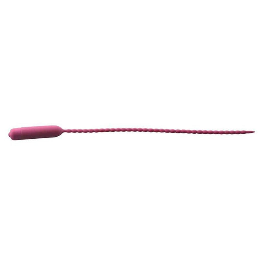 Vibrating Beaded 14 Inch Urethral Sound Lock The Cock Cage Product For Sale Image 23