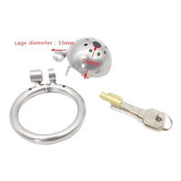Micro Chastity Cage Nub Lock The Cock Cage Product Image 14