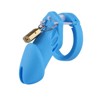 Experience unparalleled comfort and discretion with our breathable, lightweight silicone cage. Its flat design and riveted construction ensure invisible wear under clothing, offering secure and seamless control when you need it most.
