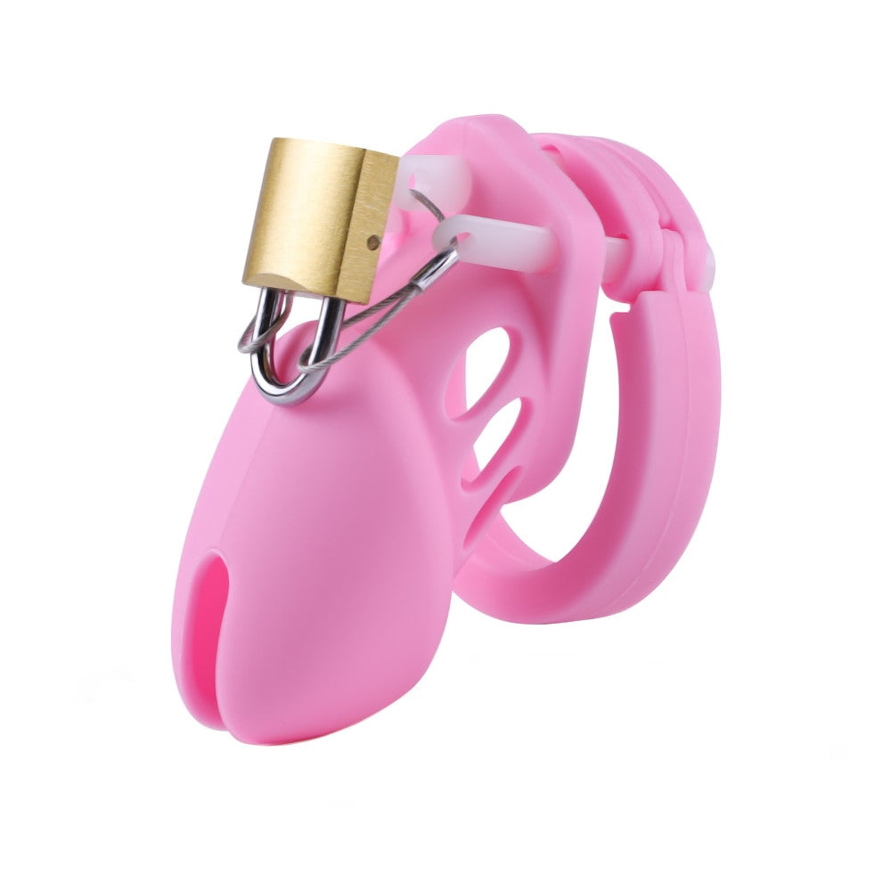 The Silicone Sissy Lock The Cock Cage Product For Sale Image 1