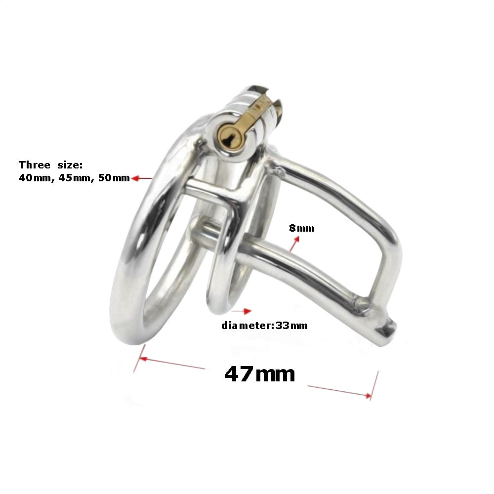 Unlock new realms of pleasure with our steel kit featuring a sounding rod. This exquisite device teases and edges you to the brink of cuming, just as you've always asked for. Experience ultimate control and sensual denial.