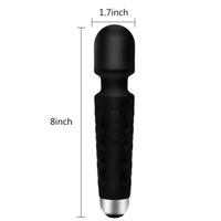 Black Witches Wand USB Vibrator Lock The Cock Cage Product For Sale Image 15