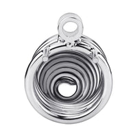 Unlock the power of fantasies with this stainless steel cage. Perfect for keyholders craving control, it helps keep your partner a 'virgin' forever, merging fantasy with reality.