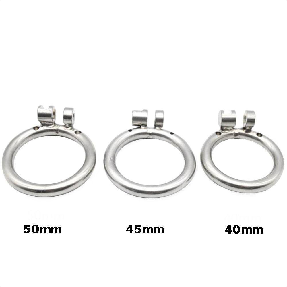 Embrace 'sound chastity' with our comfy 'dick cage urethra'. This sleek profile metal cage features secure attachments and a hinge-type lock for convenience. Check out the pic and experience control like never before!