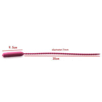 Vibrating Beaded 14 Inch Urethral Sound Lock The Cock Cage Product For Sale Image 17