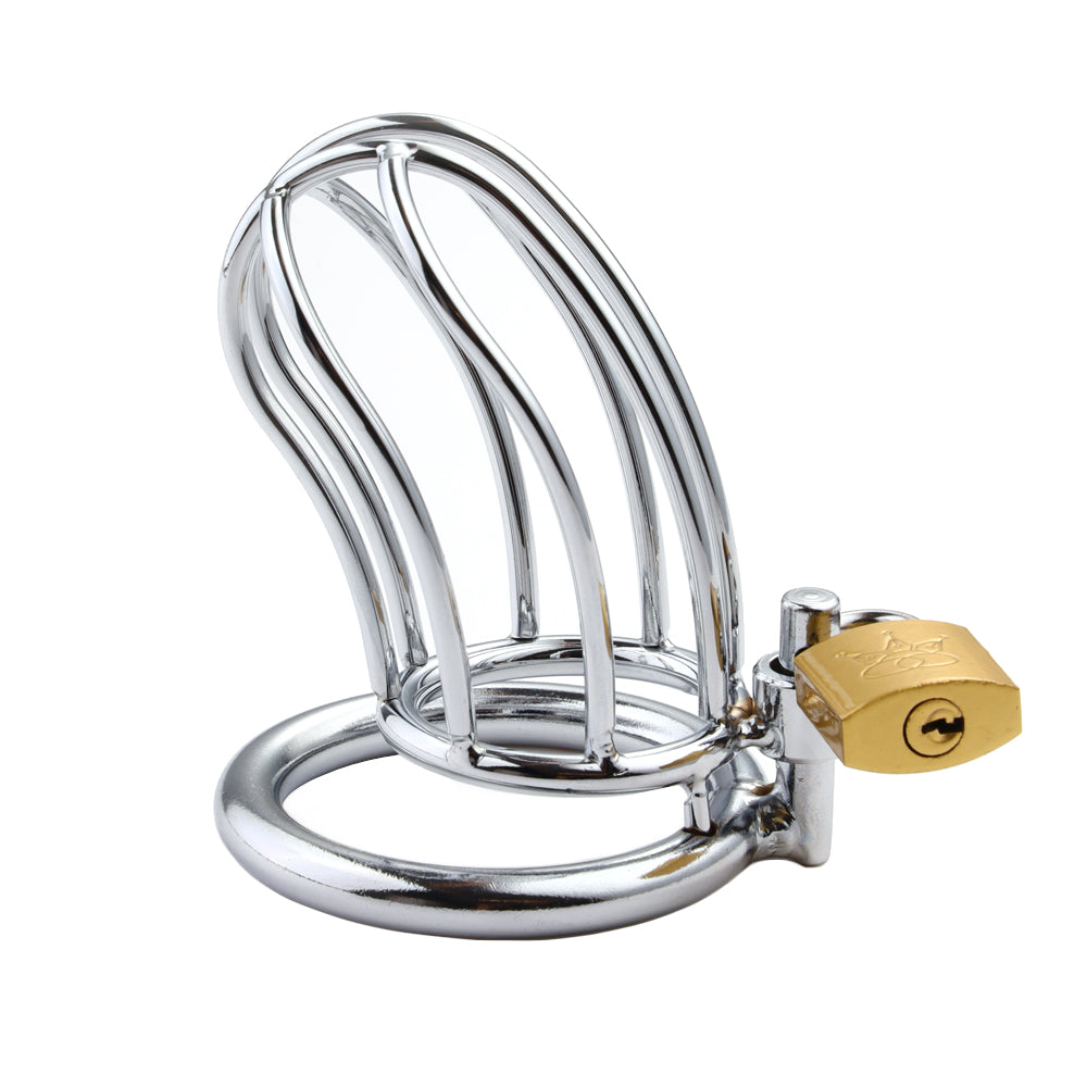 Experience the ultimate tease and denial with our stainless steel chastity cage. Enforcing permanent control, it ruins any chance of an orgasm until your keyholder desires. Embrace surrender and elevate your play.