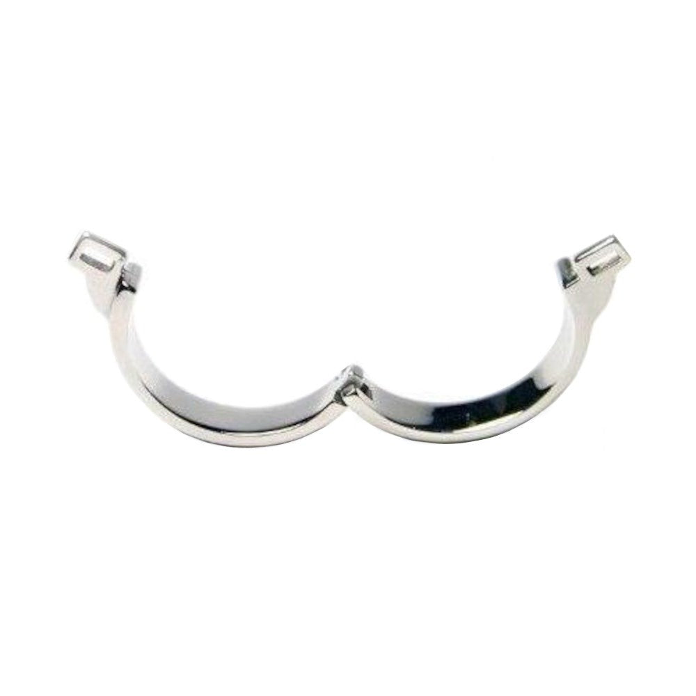 Secure your submission with this ergonomic metal dick cage, ensuring a snug fit by measuring the waist with tape or string. Various sizes provide femdom dick control without discomfort.