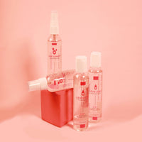 Stealthily remove all residues with the Love Toy Cleanser! Its chrome-finished spray bottle works like a grinder against grime, reaching every nook like a pipe cleaner, keeping your toys pristine without hassle.