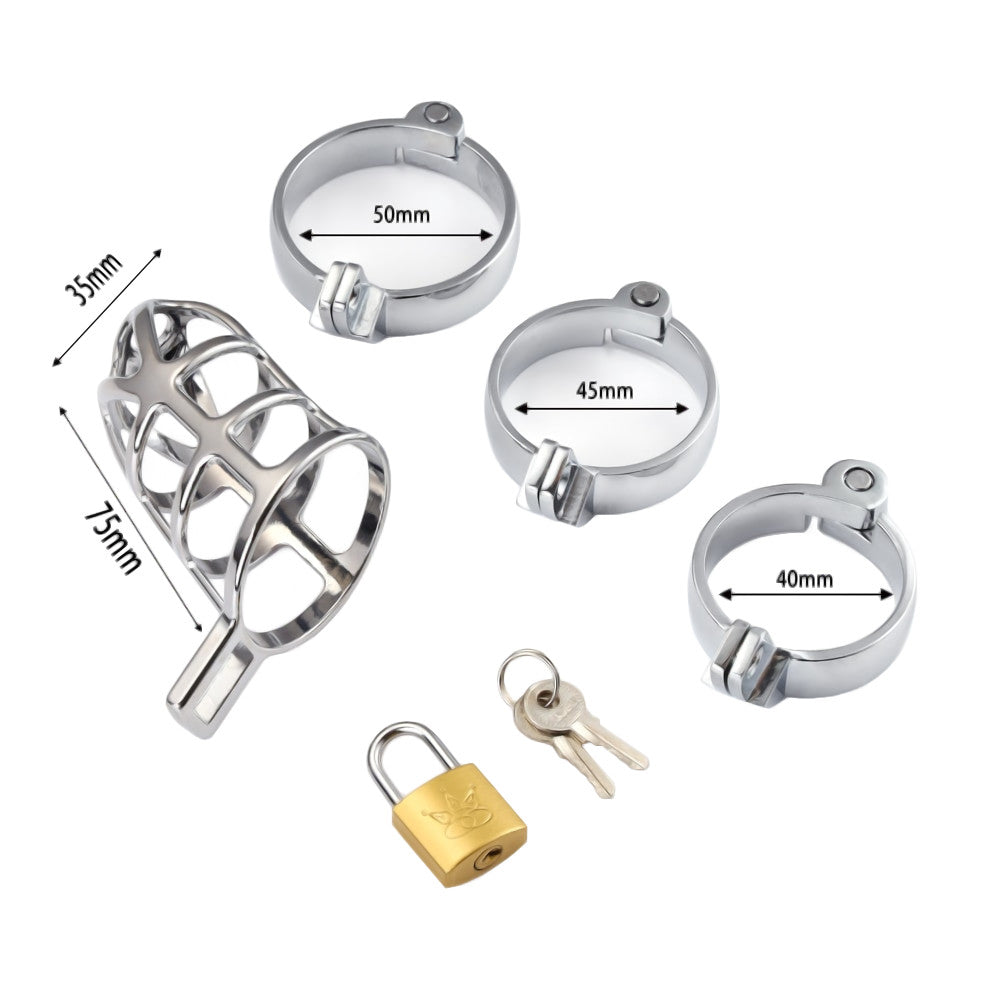 Unlock your potential this summer with an unforgiving stainless steel cage. Started for those exploring lockdown dynamics, it's about more than being caged it's transformation.