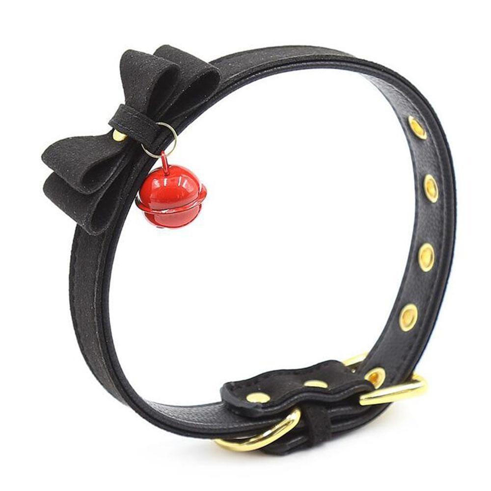 Get ready to tie up some fun! This cheeky bow tie wears well, adding flair to your playful adventures. It's like the cherry on top of your submission sundae”cute and a little naughty!