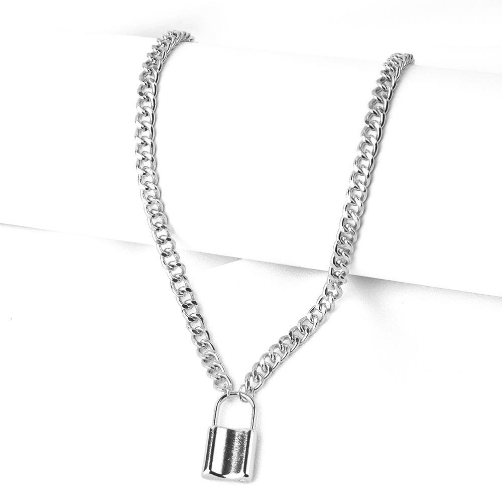 Own Him Steel Necklace Sub Collar Lock The Cock Cage Product For Sale Image 3