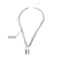 Own Him Steel Necklace Sub Collar Lock The Cock Cage Product For Sale Image 13