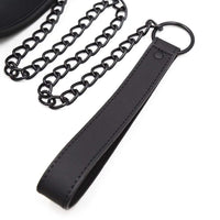 Seductive Black BDSM Training Collar Lock The Cock Cage Product For Sale Image 14