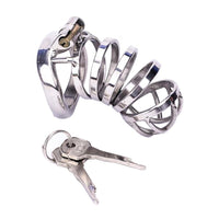 The Undelivered Package offers slave males a thin, comfortable fit with nubs for enhanced sensations. Easily remove the small cage, ideal for cougars seeking control and play.