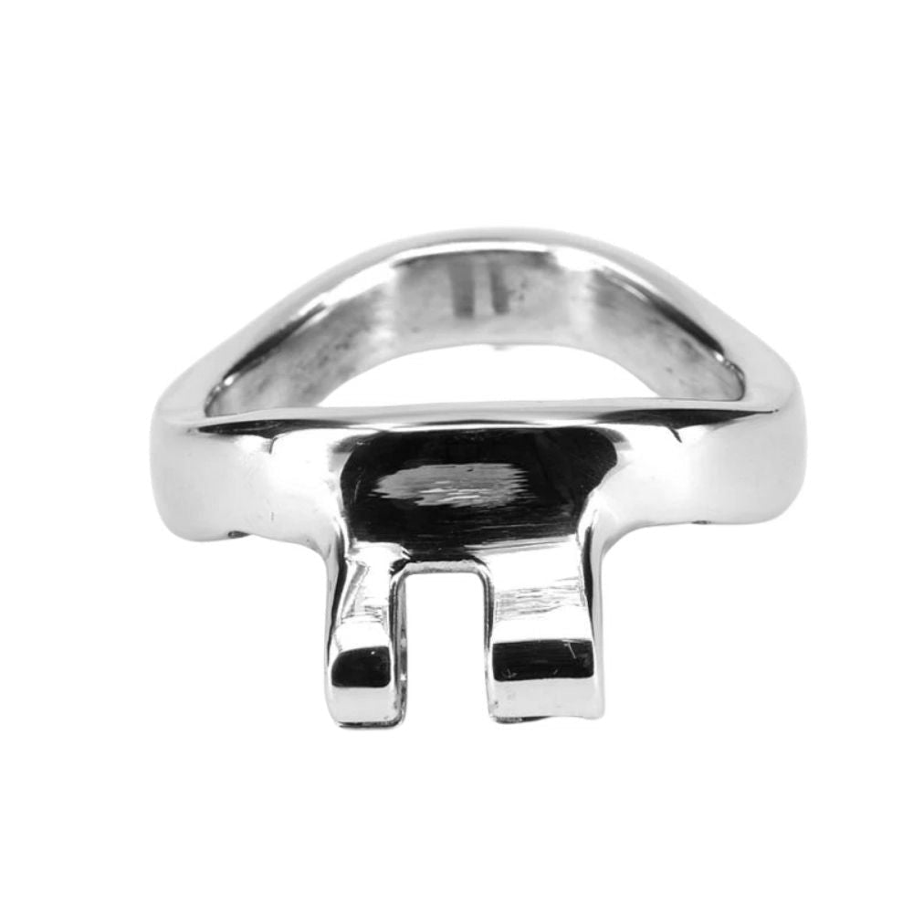 Balancing power dynamics with this flat chastity cage enhances relationships. It benefits the keyholder and yourself, making it perfect for reverse dick scenarios.