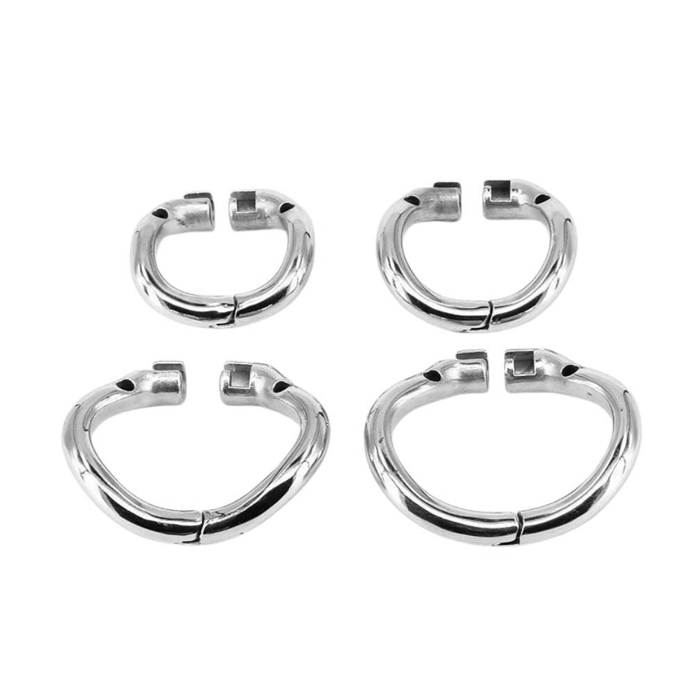 Know your sentence: locked in elegance with our secure xxs metal ring. Ideal for married couples exploring dynamics, it's the ultimate negative device for enduring trust.