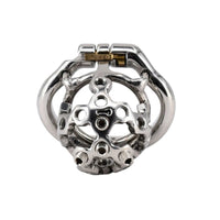 Experience heightened pleasure with our spiked male body kit. This steel device, resembling thorns, features a secure hoop and nut design. Check the photo and tips for ultimate control and excitement.