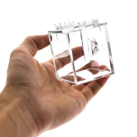 Experience electronic Chastity with our Clear Acrylic Chastity Key Safe. Secure the key to his electro penis, heightening anticipation. Tease with lips, dripping kisses, playful slaps, and intimate worship.