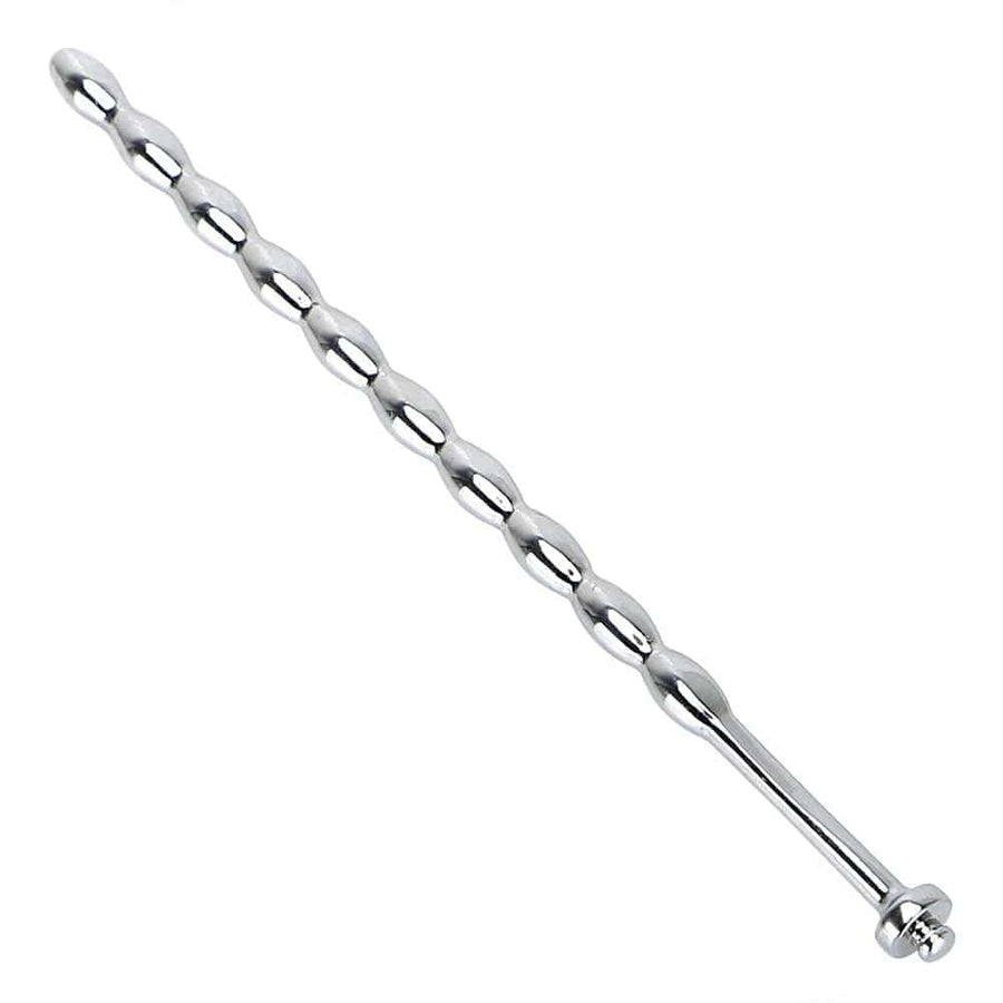 5" Glorious Beads Cum Stopper Lock The Cock Cage Product For Sale Image 21