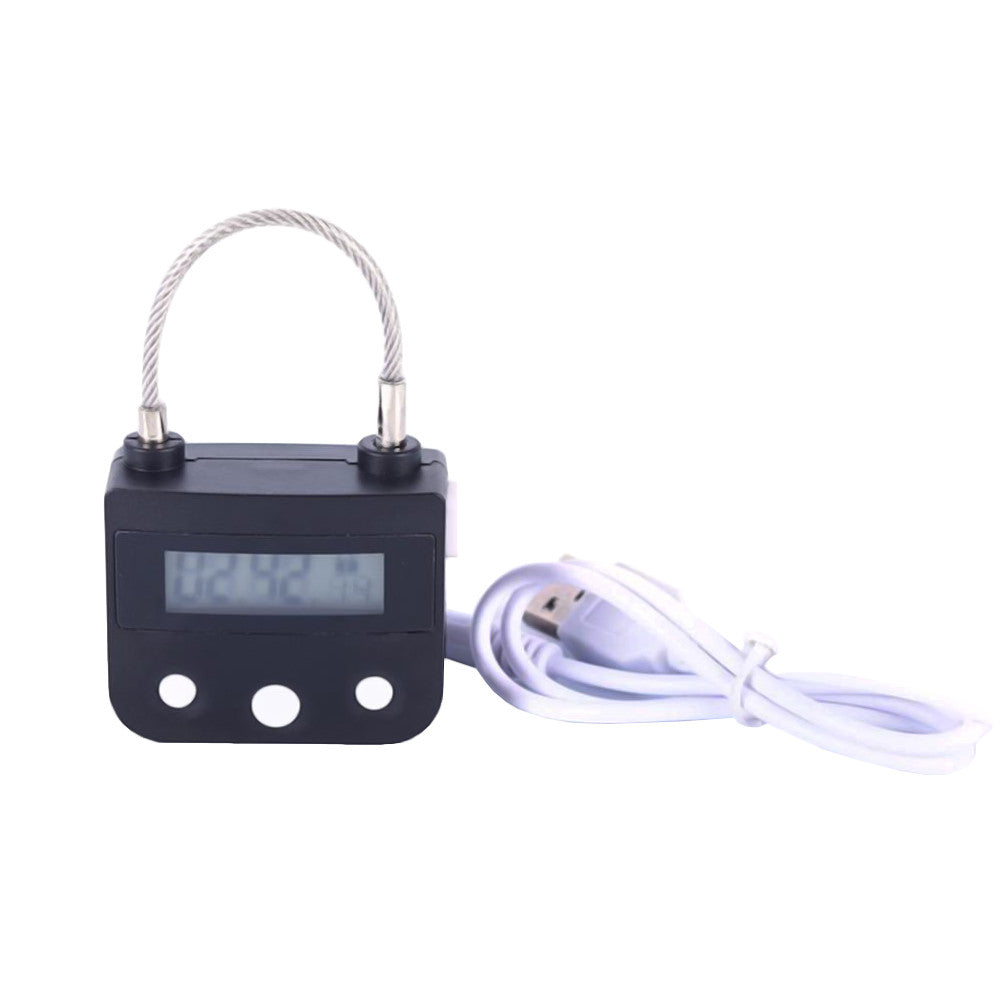 Rechargeable Electronic Timer Chastity Cage Lock Lock The Cock Cage Product For Sale Image 6
