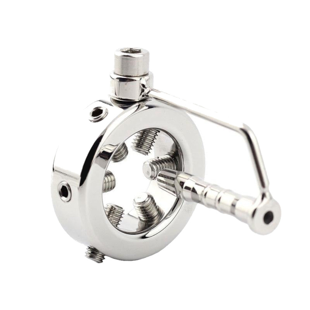 Experience heightened intimacy and control with this stainless steel device. Designed for those who crave the thrill of worship and tantalizing torture, it's perfect for pegging adventures, electrosex exploration, and intensifying cunnilingus sessions.