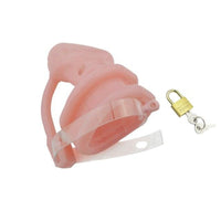 Experience the extremely restrictive yet comfortable feel of this silicone cage. Its inward soft spikes offer brutal CBT pleasure, ensuring ultimate control while allowing for long-term wear.