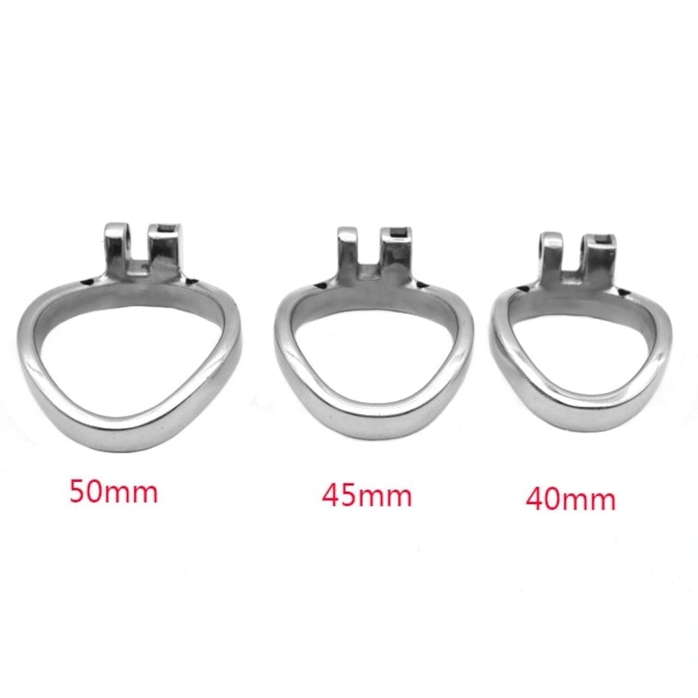 Discover the game-changing estim chastity kit! This sleek silver ring rocks comfort with customizable sizes, empowering men in sound control and preventing pregnancy concerns.