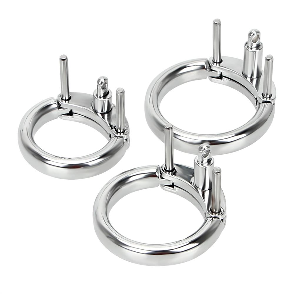 Discover the ultimate solution for comfort and security with our ergonomic accessory chastity rings. Compatible with Jailhouse Cock Metal Cage, they offer a snug fit in sizes from 1.58