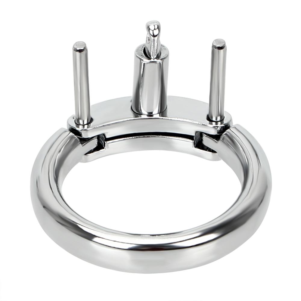 Elevate your restraint experience with our rings, expertly crafted from surgical-grade chrome. Compatible with the Jailhouse Cock Metal Cage, they ensure bespoke comfort with sizes from 1.58†to 1.97