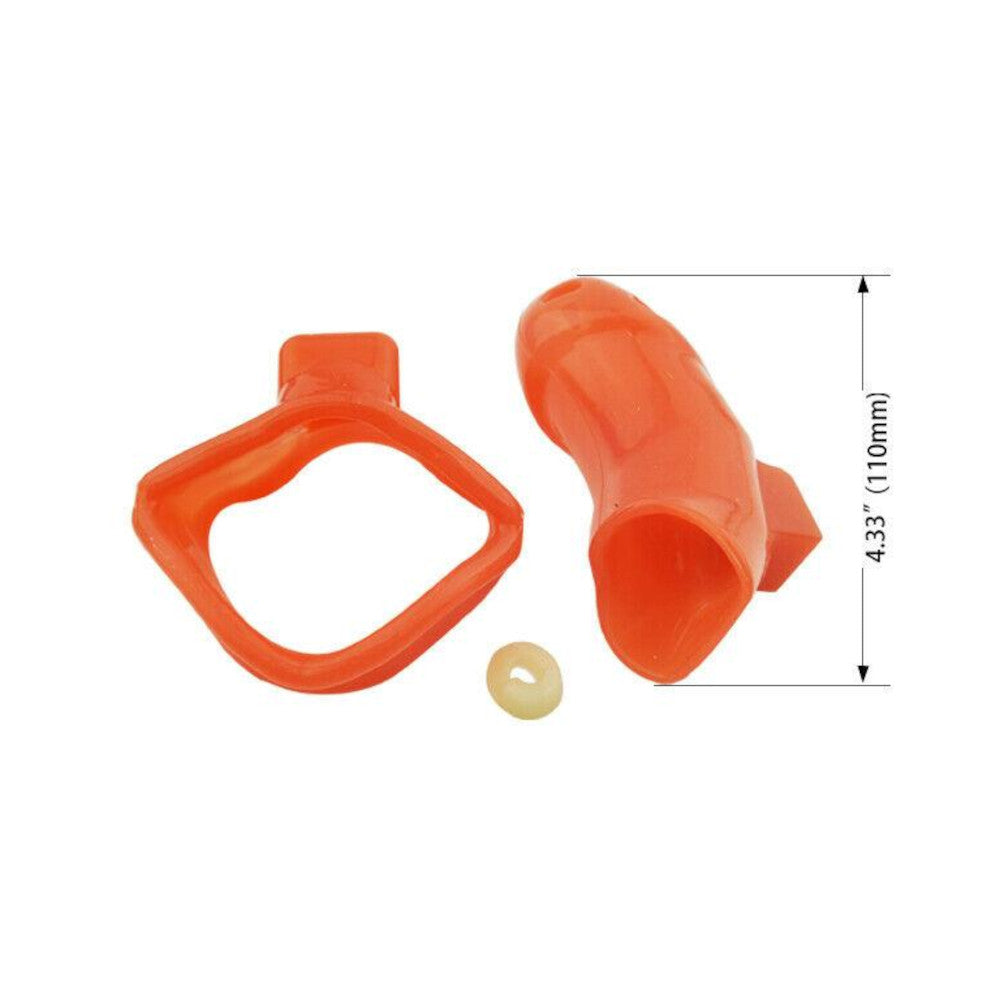 Dive into a new dynamic with our silicone cage, perfect for handsome guys seeking to submit and redefine their desires. Embrace vulnerability, not control; explore a consensual, empowering journey away from societal pressures.