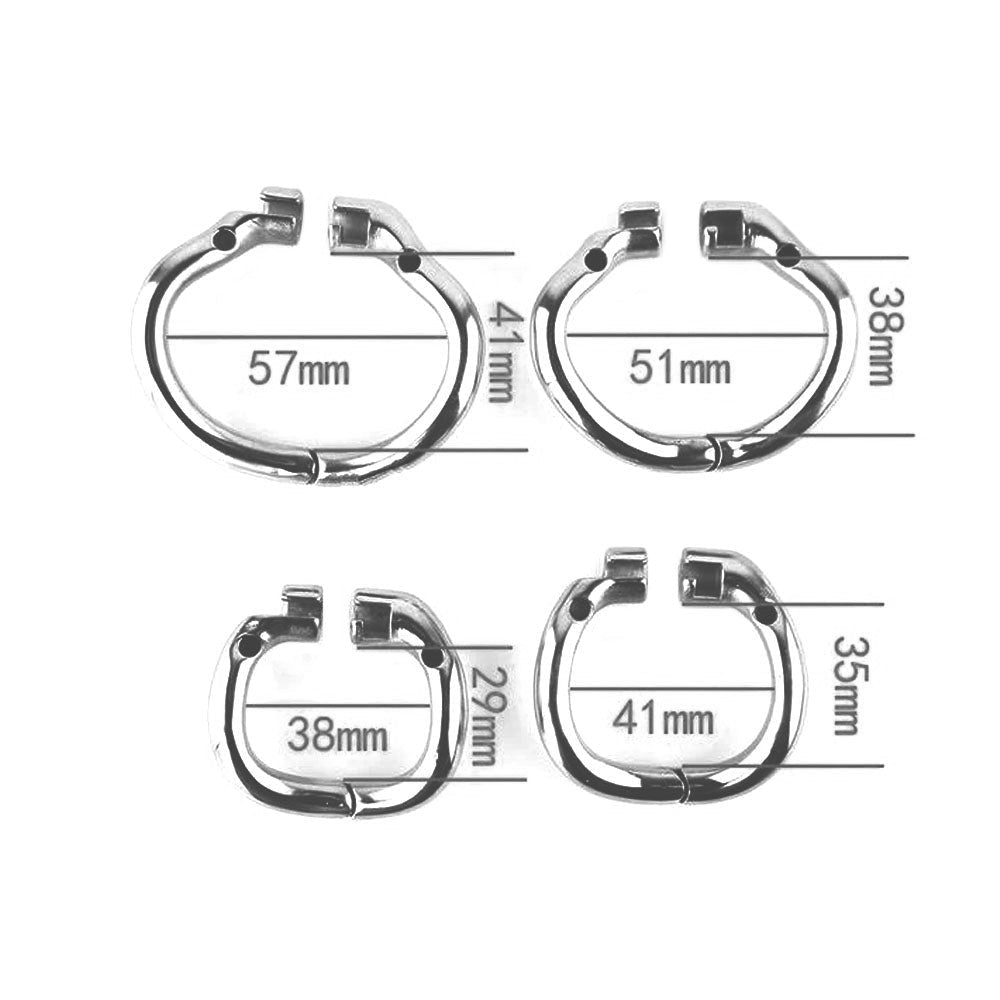Experience ultimate control with our electronic cage, featuring customizable thin or thick wire rings. Ideal for feminization dick scenarios, it seamlessly integrates like a precise grinder.