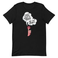 Her Lips Seen and Not Heard T-Shirt Lock The Cock Cage Product For Sale Image 11