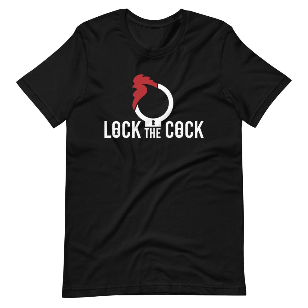 LocktheCock T-Shirt Lock The Cock Cage Product For Sale Image 1