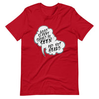 Elevate your wardrobe with this premium unisex T-shirt available in three vibrant colors black, red, and white. Its quick-drying comfort and unusual design increase your style quotient, making you feel like a king wherever you go.
