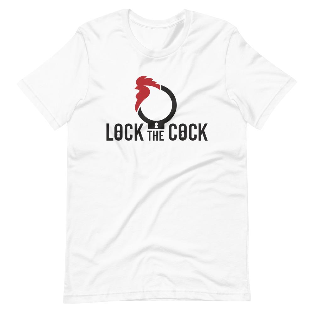 LocktheCock T-Shirt Lock The Cock Cage Product For Sale Image 2