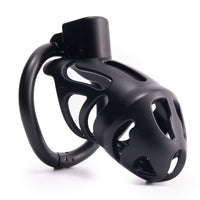 This is an image of a lightweight resin body chastity cage with perfect ventilation.