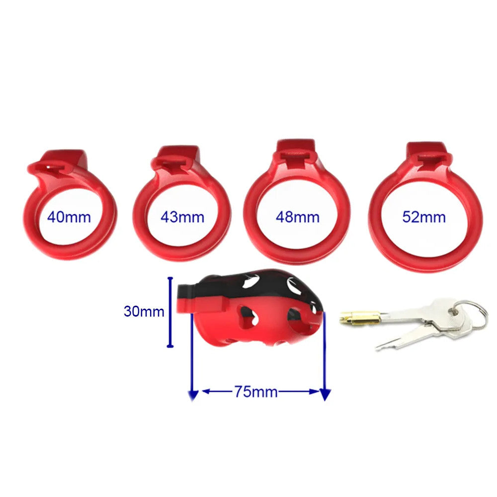 A strict tool merging style and control, The Ferrari device offers merciless detention. Its ergonomic design prevents torment while maintaining a dynamic of frustration and discipline.