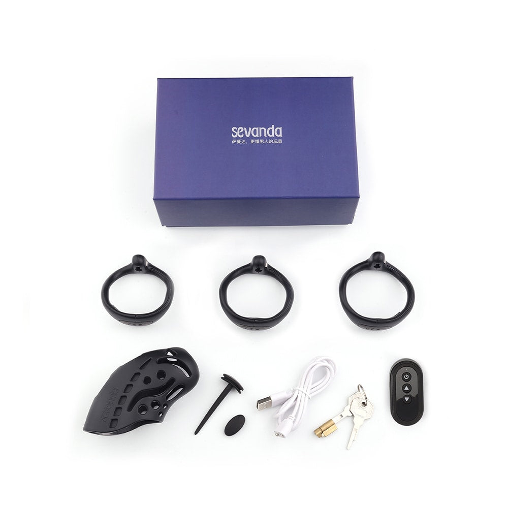 Get ready for wild modes and sounds! This Chastity resin device tells a whole new story. Read the instructions to see why youll love it. Once enabled, this profile locks your body dick!